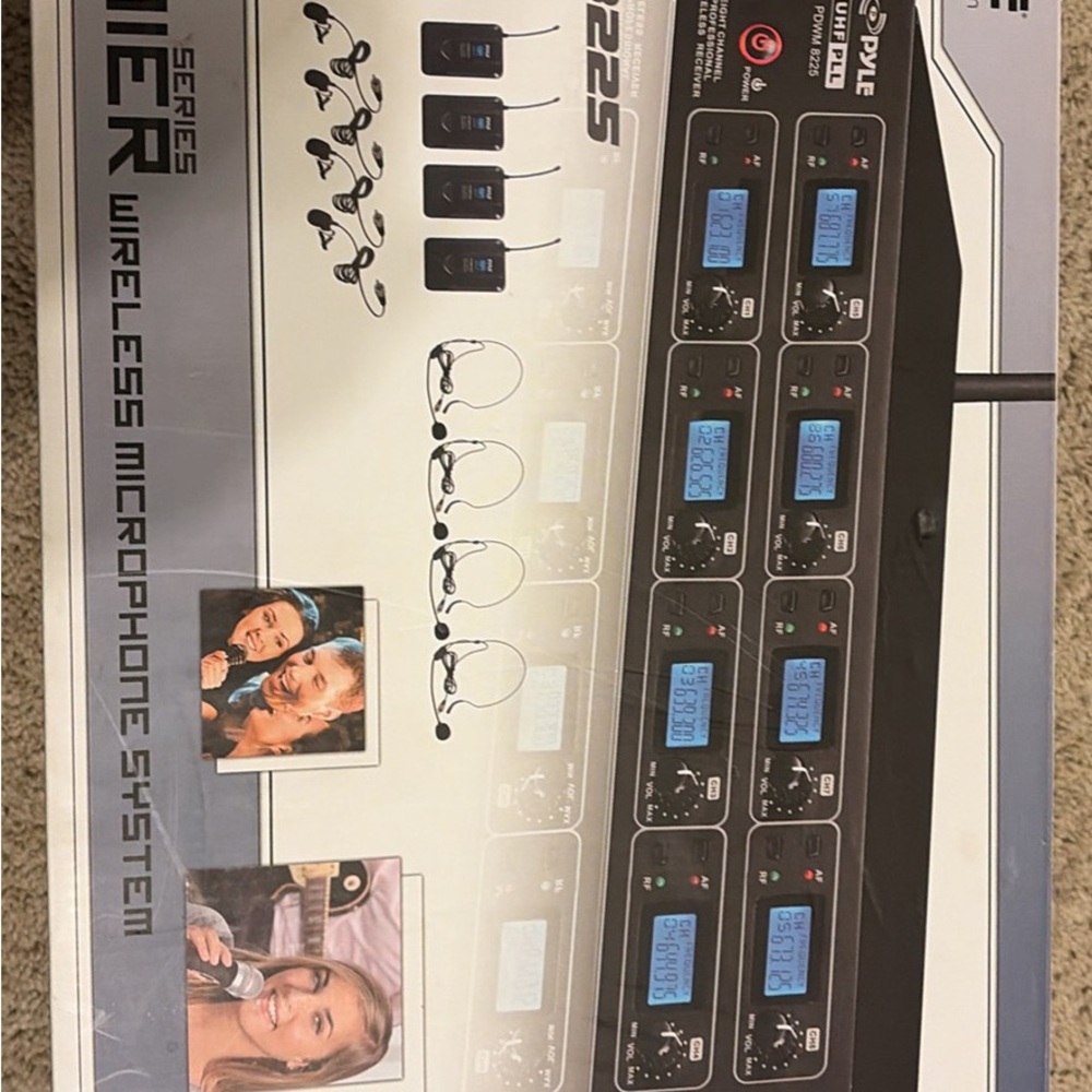 Pyle PDWM8225
Wireless Microphone
System